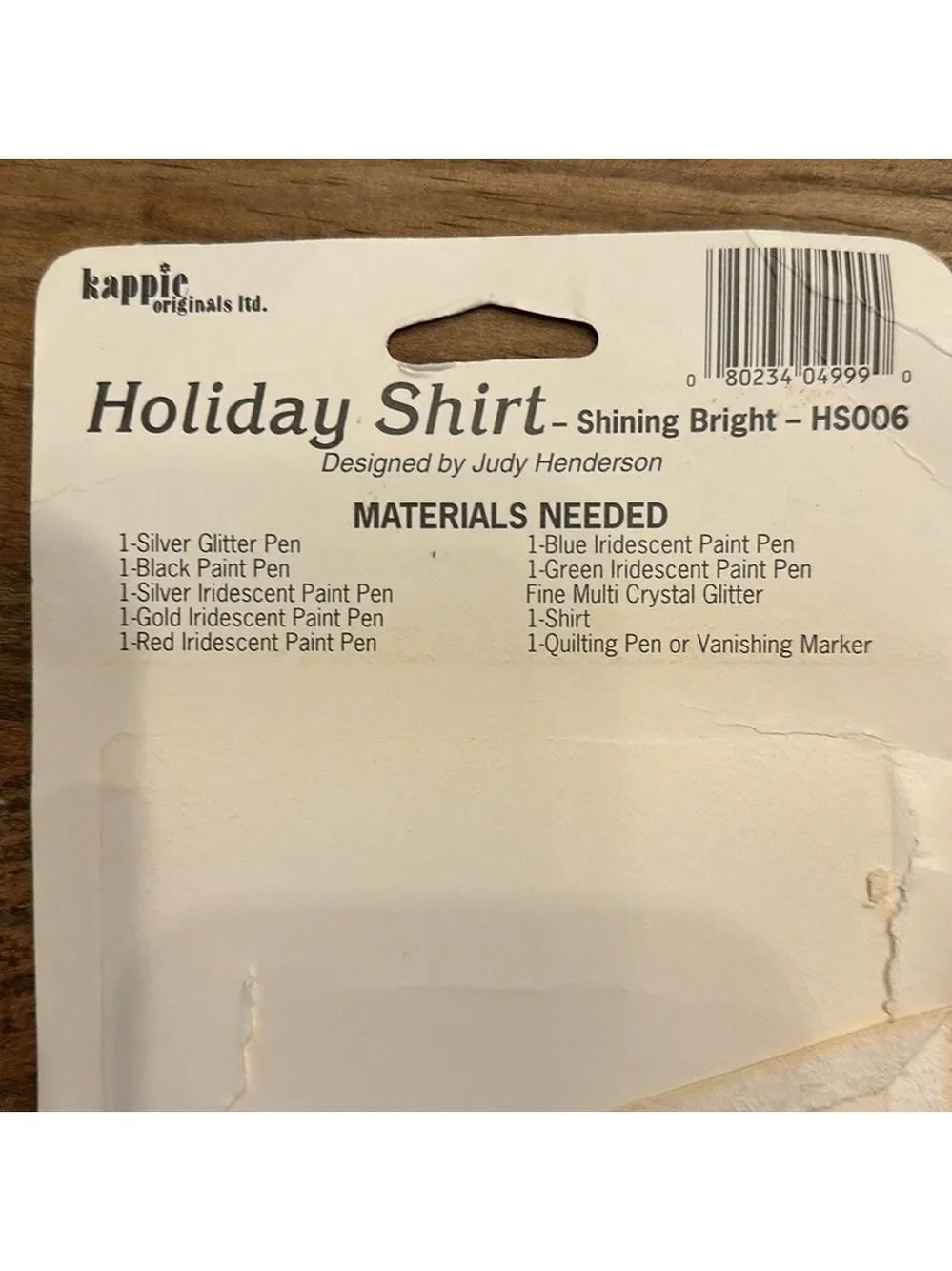 Ugly Holiday Sweatshirt - Make Your Own - Vintage but New - Iron-on Appliqué Kit